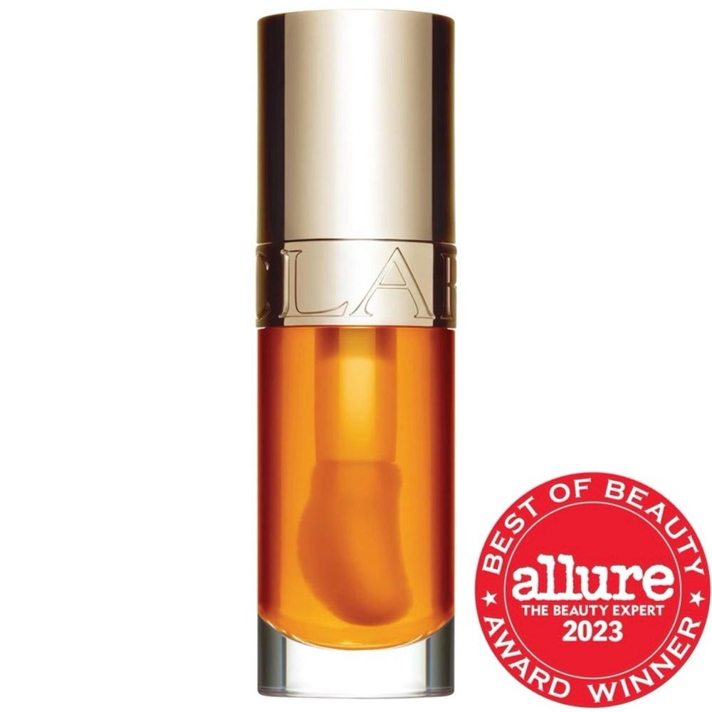 Clarins Lip Comfort Oil Hydrating and Plumping Lip Oil-Honey